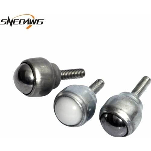 2pcs Ball Transfer Unit CY-12D/CY-19D/CY-25D Bearing Conveyor Roller Wheel Carbon Steel 304Stainless Steel Ball Bearing Units