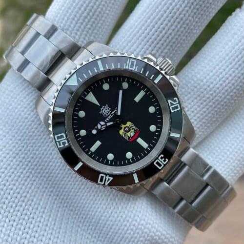 STEELDIVE 41mm Watch Men NH35 Movement 200m Waterproof Diver Sapphire Mirror Luxury Watch Men reloj hombre SD1954