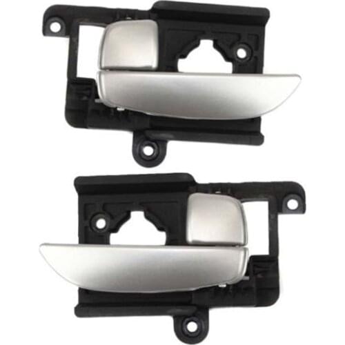 The door handles left and right silver 826102H000S4 826202H000S4 82610-2H000S4 82620-2H000S4 for Elantra HD 2007 2008 2009 2010
