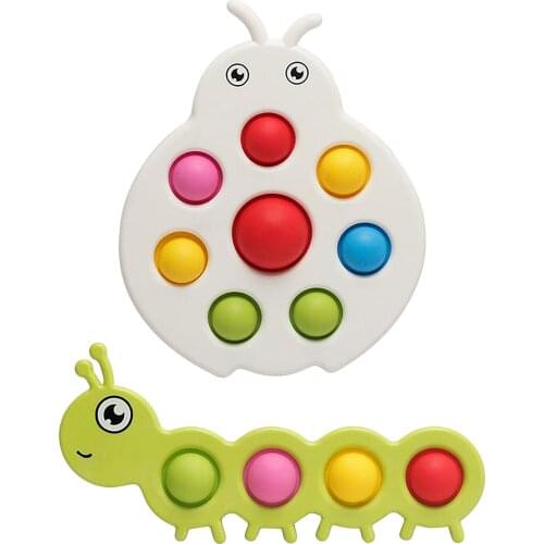 Simple Dimple Fidget Toy Push Bubble Simpl Dimmer Press Board Cup Mat Kid Adult Family Game Entertainment Sensory Toys Gift 1PC
