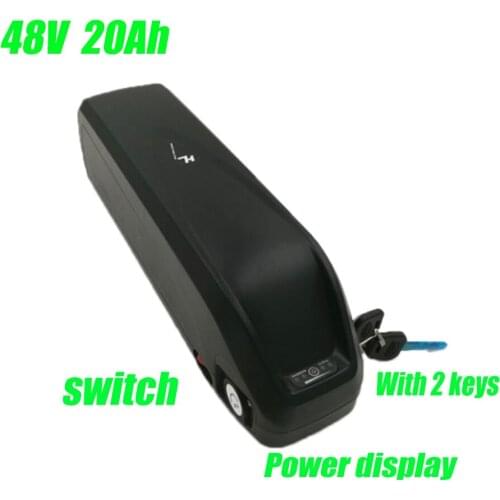 48V20000mAh Lithium Battery Pack is Suitable for Electric Bicycle Mountain Bike, with 30A BMS Protection Function, Free Charger