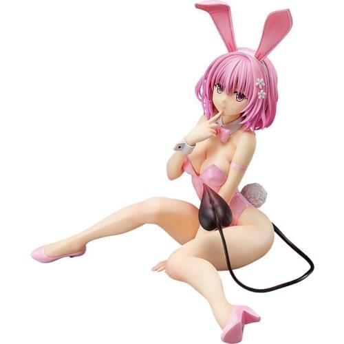 To Love-Ru Momo Belia Deviluke Barefoot Bunny Girl Anime Figures Pvc Model Cartoon Toy Collectibles Model Desktop Decoration