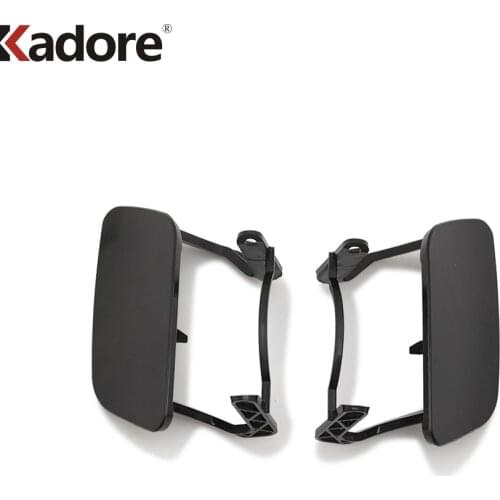 For Audi Q5 2009 2010 2011 2012 Car Front Bumper Headlight Washer Nozzle Cap Cover Jet 2pcs Left & Right 8R0955275 8R0955276