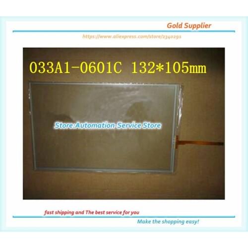 New Touch Screen Glass Panel Use For 033A1-0601C 132*105mm