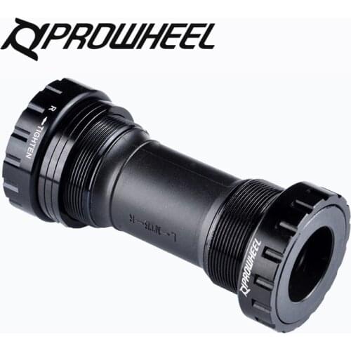 Prowheel MTB BIke BB Axis Adapter 1.37/24mm Chainset Black Road Bicycle Press Fit Bottom Brackets For Shimano Deore BB52