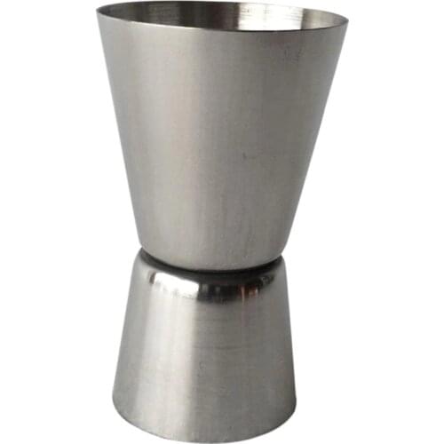 Stainless Steel Double Jigger Shot Glass Cocktail Bartender Mixer Measuring Cup for Baking Beaker Liquid Measure Cup Container