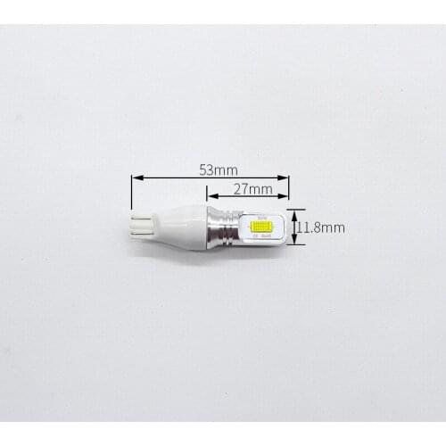 2PCS Auto Lighting System 2000lm Canbus T15 16W 12-24V 921 912 Car Led Backup Lights/ Led reverse car light