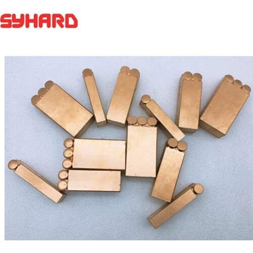 5pcs/lot Diamond Compact PCD Alloy Bit Assembly The Blade Of Drill Bit For Mining And Geological Prospecting