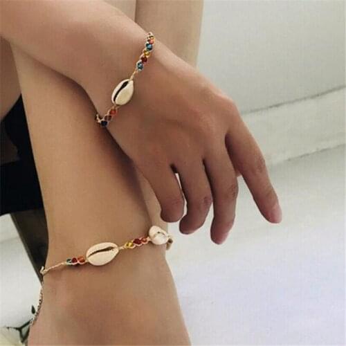 Bohemia Shell Bracelet For Women Hand Accessories Jewelry