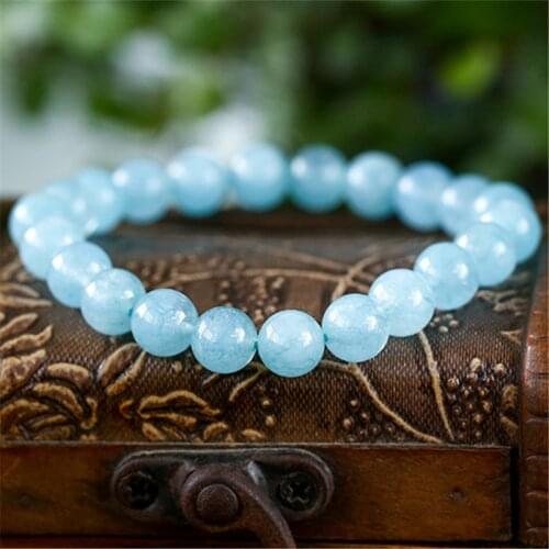 Vintage Quartz Crystal 6mm beads Natural Stone Bracelet Woman Stone Natural Friendship Gift Jewelry Wholesale