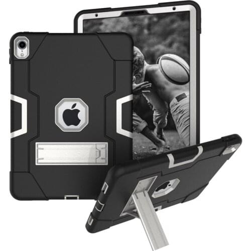 For Ipad Pro 11 2018 Case A1980 A2013 A1934 Tablet Cover For Ipad Pro 11 Silicon TPU+PC shell Shockproof Stand Protective Funda