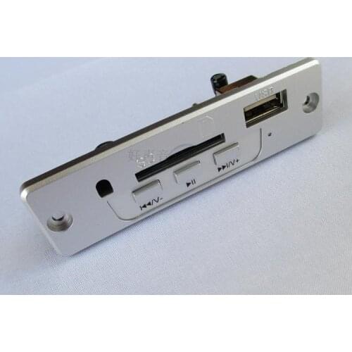 DC12V blue light MP3 decoder board supports TF card / U disk MP3 decoder with remote control