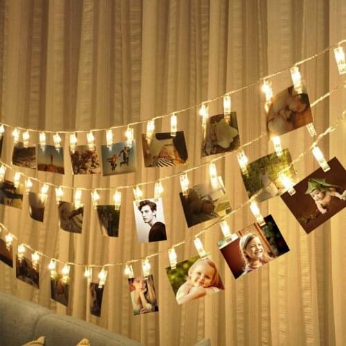 2M 5M 10M Fairy Christmas lights Garland USB LED String lights Photo Wedding Holiday Decoration Outdoor Powered by Battery