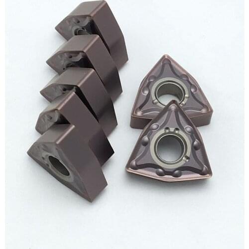 10PCS WNMG080408 MA VP15TF External turning tool CNC cutting tool High quality turning insert WNMG 080408 Lathe tool