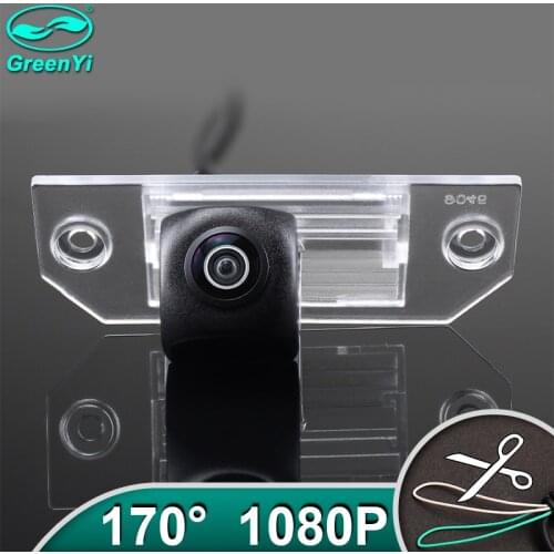 Full HD AHD 1080P Fisheye Lens Car Reverse Backup Rear View Camera For Ford Focus 2 Sedan C-Max 2005-2011 Vehicle Monitor