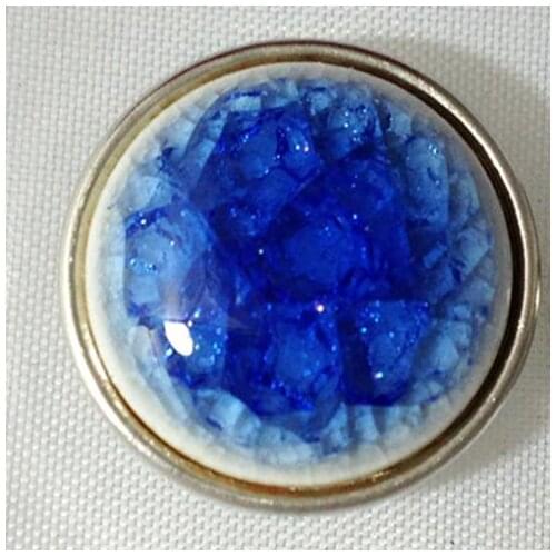 Ceramics snap button for snap button jewelry NZ035