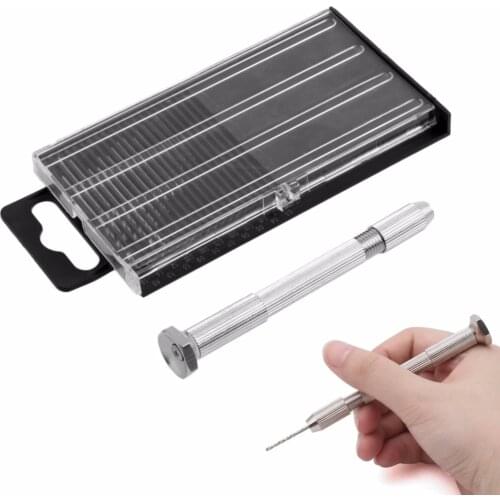 Hot Mini Micro Spiral Hand Manual Drill Chuck Twist Pin Vise Bit Jewelry Tool High Quality