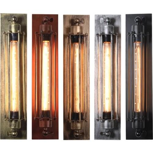 Nordic Classic adjustable modern industrial Long swing arm black wall lamp sconce vintage E27 lights for Bathroom bedroom foyer