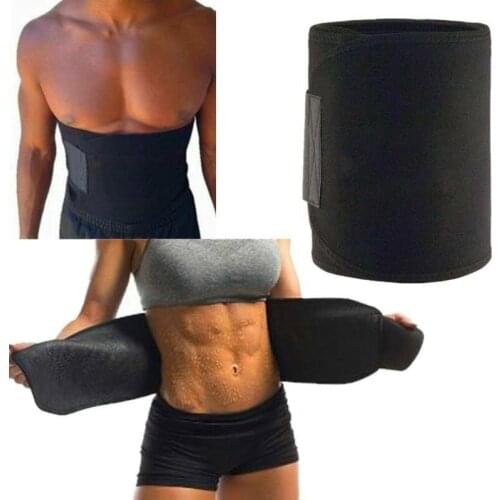 Neoprene Sauna Waist Trainer Slimming Belt Sweat Belt Shaper Fat Burn Shaperwear Adjustable Slimming Wraps Fajas Slimming Belt