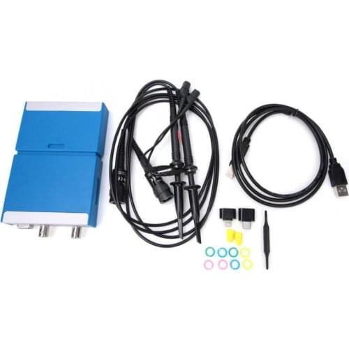 New Professional Dual Channel Virtual High Accuarcy Oscilloscope 20MHZ Support for Android Mobile Phone Oscilloscope