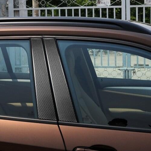 It Is Suitable For BMW B-pillar Paste Old X1 E84 (2011-2015) The Carbon Fiber
