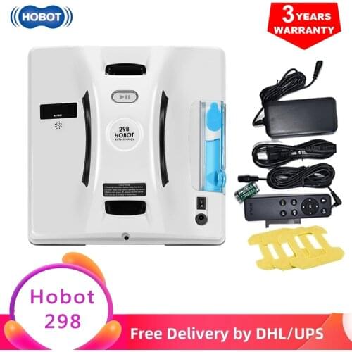 Salange Hobot 298 Window Cleaner Robot Smart Life Windows Cleaner With Water Sprayer Auto Cleaning Smart Phone Control for Home