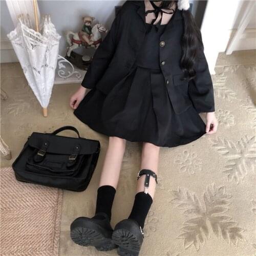 SXGOTH Coat Lolita Halloween Women Cloak Grunge Winter Clothing Cute Kawaii Flare Sleeve Long Sleeve Harajuku Egirl Outerwear