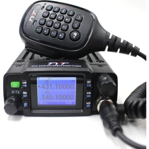 TYT 25W Min car moblie radio TH-8600 IP67 Waterproof Dual Band 136-174MHz/400-480MHz dual display dual standby Trucktransceiver