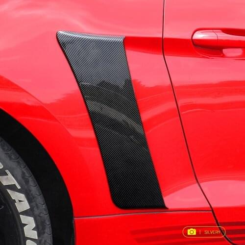 Rear Side Fender Door Scoops Plate For Mustang Car For Fender Scoops Cover fit ford mustang Accessories 2015-2020 Car styling