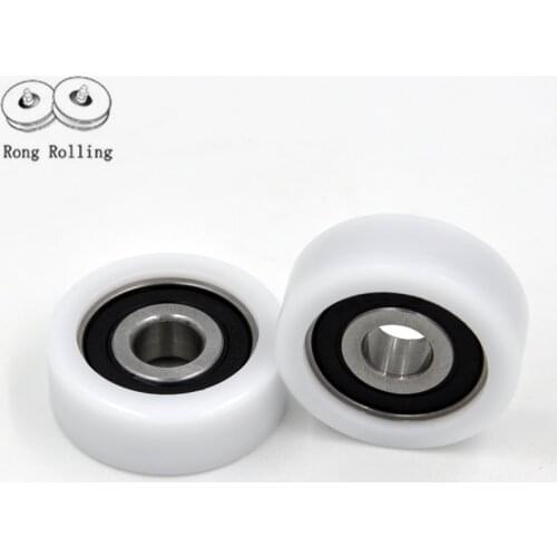 10*36*13 Plastic-coated bearings 6200RS, bearing bore 10mm,roller/pulley/wheel diameter 36mm,thickness 13mm