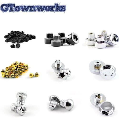 100pcs Nuts For Wheel Cap Lip Screw Bolt Tires Variety of Wheel Rim Lip Rivets Replacement Wheel Rims Car Styling