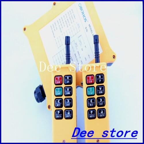 3 Motion 2 Speed 2 Transmitters Hoist Crane Truck Radio Remote Control Push Button Switch System System Controller