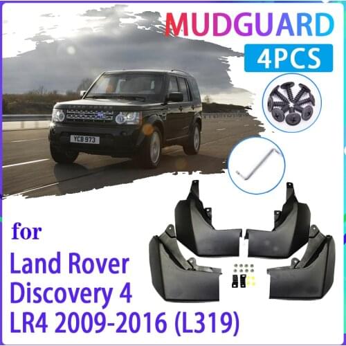 4 PCS Car Mud Flaps for Land Rover Discovery 4 LR4 2010~2016 L319 Mudguard Splash Guards Fender Mudflaps Auto Accessories