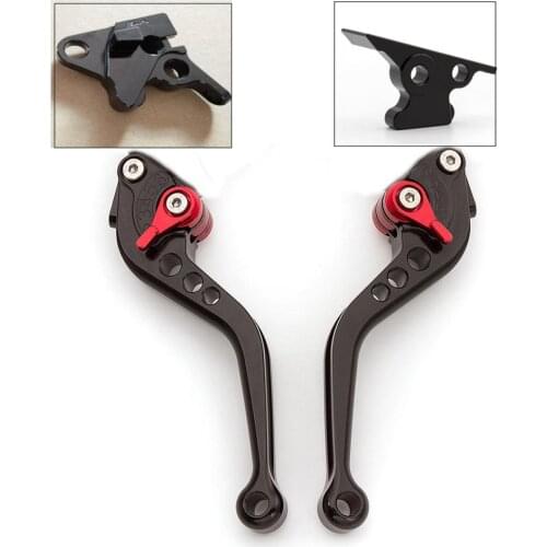 CNC Universal Brake Clutch Lever Aluminum Modification Modified Levers For Scooter Motorbike Motorcycles Adjustable Handles
