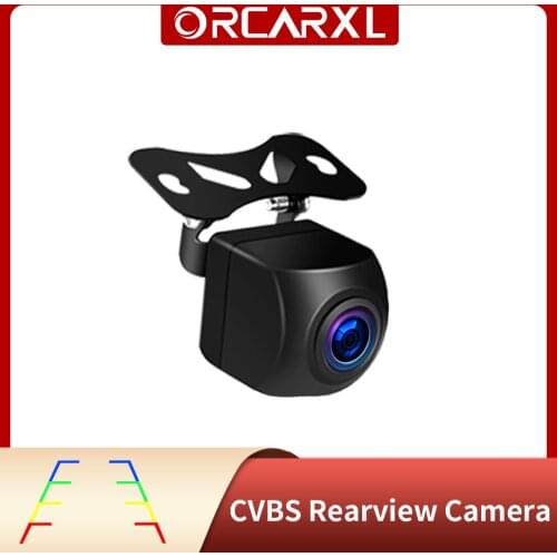 CVBS Universal Reversing Camera HD Night Version IP68 Waterproof Rearview Parking Camera for VW Golf 7 Passat B6 B8 for Audi