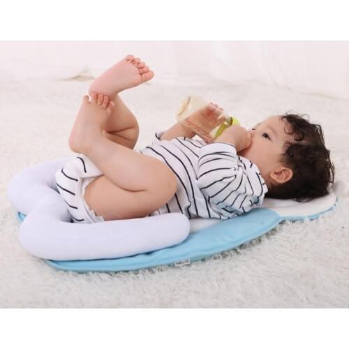 0-12 Months Baby Positioner pillow preventer position Head Sleep Cushion Infant Newborn Sleeping props Poser Pillow