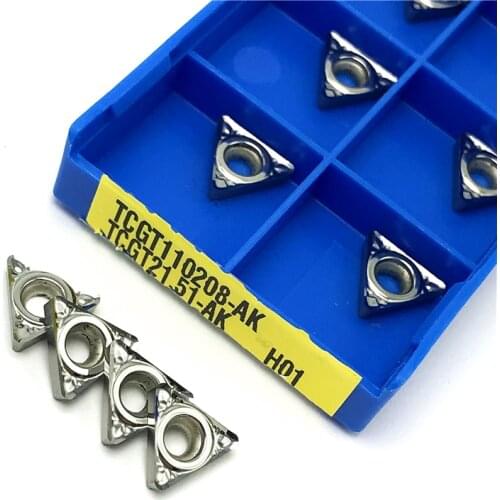 TCGT110202 TCGT110204 TCGT110208 AK H01 Aluminum Cutting tool Internal Turning Tool TCGT CNC Aluminum Copper Tool turning insert