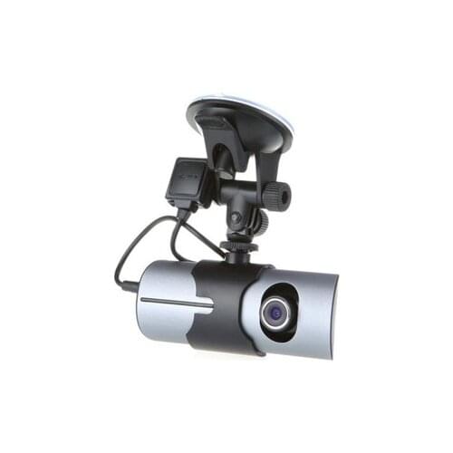 China Manufacturer hot selling Cheap dual lens GPS G-sensor HD car DVR night vision dash cam R300 black box