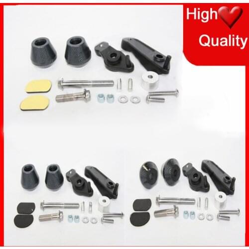 Motorcycle For 2009 2010 2011 2012 2013 2014 Yamaha YZF 1000 R1 YZFR1 Carbon No Cut Frame Sliders crash Falling protection