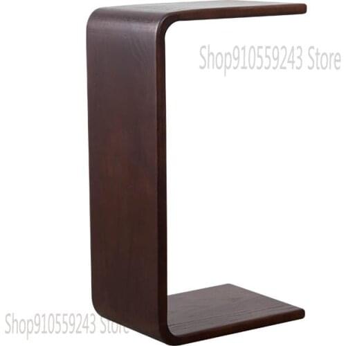 Nordic Solid Wood Side Table Sofa Corner Table Removable Mini Coffee Table Simple Modern Small Table Bedroom Bedside Table