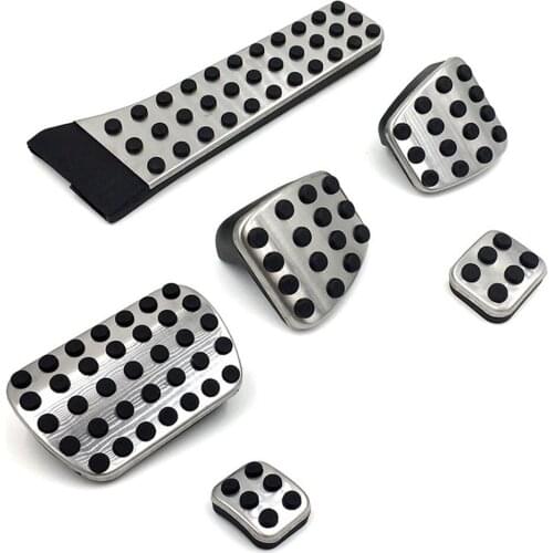 New Stainless Steel Car Pedals for Mercedes- Benz- C E S GLK SLK CLS SL Class W203 W204 W211 W212 Accelerator Brake Footrest Pad