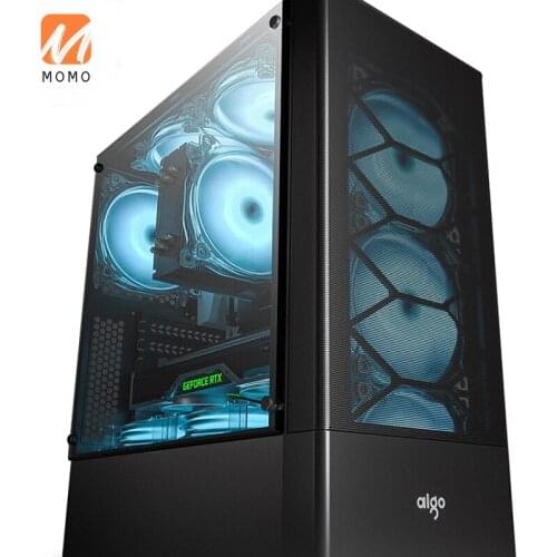 Dustproof Desktop Computer Full Side Transparent Large Host Shell Acrylic Assembly 360 Water Cooling