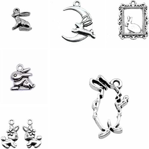 Sejuani diy charms for jewelry making kit pendant for bracelet jewelry accessories Rabbit Charms