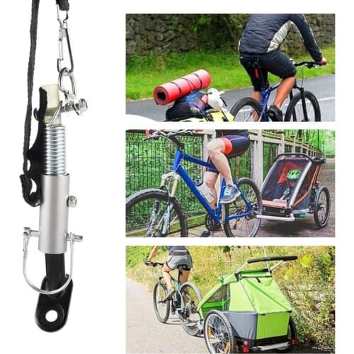 Universal Bike Bicycle Trailer Coupler Attachment,Bike Trailer Hitch Linker Connector,Cycling Adapter Accessories for Ch