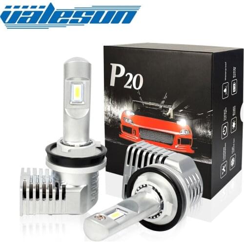 VALESUN High Power CANBUS White Color LED Car Kit Headlight No Interference to Radio LED H7 H8 H9 H11 9005 9006 5202 9012 HIR2