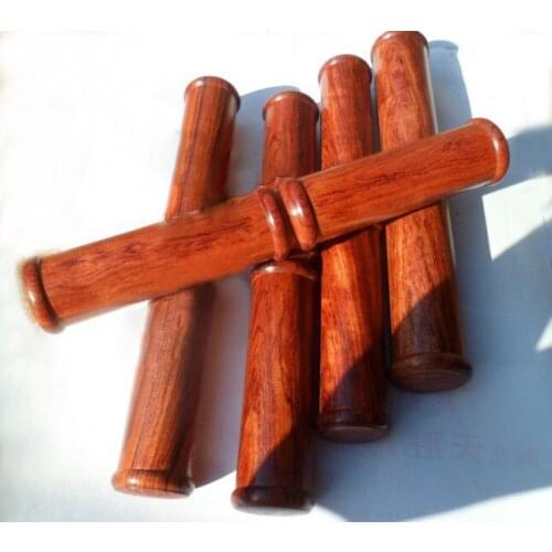 Top quality rose wood Wooden tai chi ruler kung Fu health bar taiji stick Martial Arts sticks fitness rods diameter4.5cm/5cm/6cm