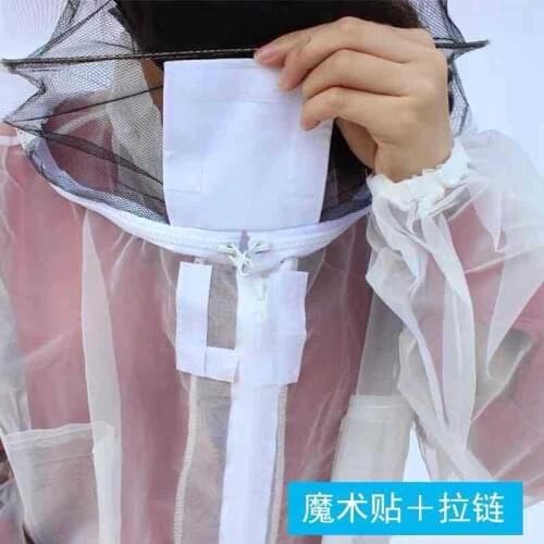 Anti bee suit bee protective suit one piece suit breathable anti bee coat bee cap anti peak suit bee keeping tools bees and