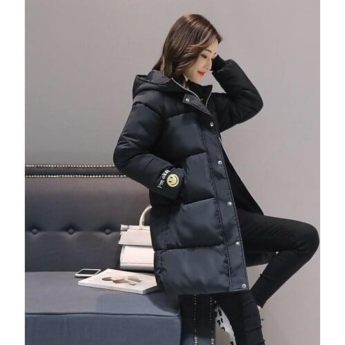 Winter Jacket Women Parka Kawaii Long Coat Woman Korean Parka Cute Womens Jackets Abrigos Mujer Invierno 2020 803 YY1495
