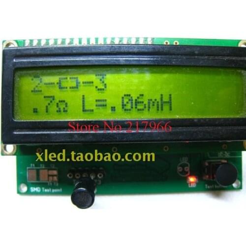 1PCS /lot,Than M8 transistor tester powerful / external power version / capacitance and inductance measurements,Free shipping