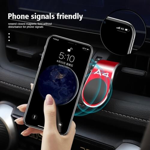 1Pcs Universal Magnetic Car Phone Holder For Audi A1 A3 A4 A5 A6 A7 A8 Q2 Q3 Q5 Q7 TT